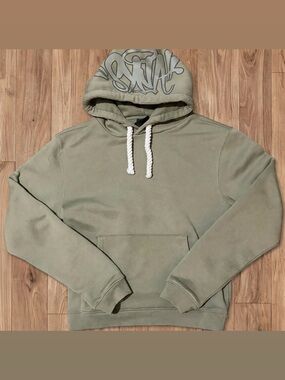 Syna World Central Credit Hoodie Sage Color Size XL